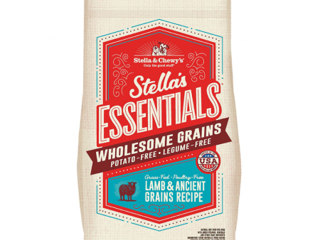 Stella & Chewy s Stella s Essentials Kibble Grass Fed Lamb with Wholesome Grains Recipe Dry Dog Food Online Hot Sale