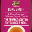 Merrick Grain Free Turkey Bone Broth Wet Dog Food Topper Sale