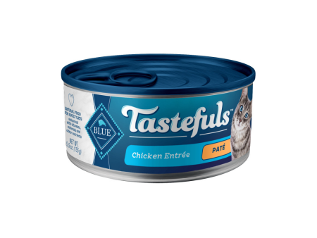 Blue Buffalo Tastefuls Adult Pate Chicken Entree Wet Cat Food Fashion