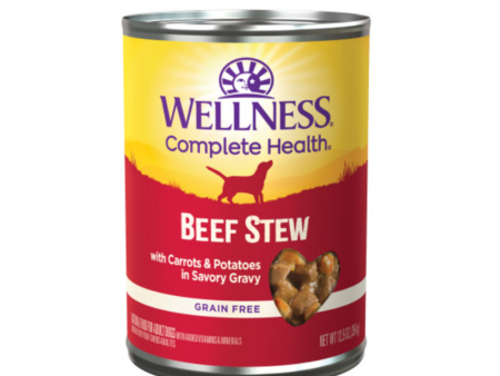 Wellness Grain Free Natural Beef Stew with Carrots & Potato Wet Canned Dog Food For Sale