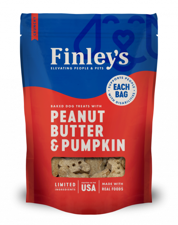 Finleys Peanut Butter & Pumpkin Crunchy Biscuits Online Sale