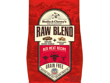 Stella & Chewy s Raw Blend Kibble Red Meat Recipe Dry Dog Food Fashion