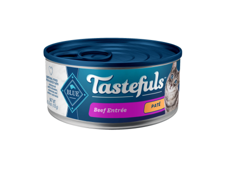 Blue Buffalo Tastefuls Adult Pate Beef Entree Wet Cat Food Discount