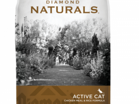 Diamond Naturals Active Cat Chicken Meal & Rice Formula Dry Cat Food on Sale