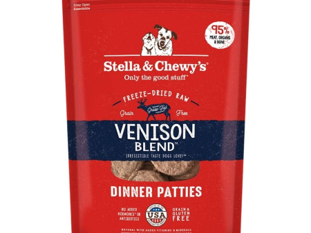 Stella & Chewy s Venison Blend Grain Free Dinner Patties Freeze Dried Raw Dog Food Online