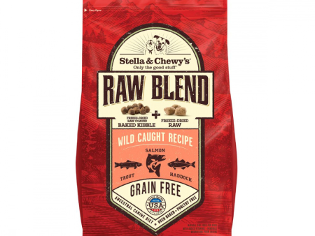 Stella & Chewy s Raw Blend Kibble Wild Caught Recipe Dry Dog Food For Discount