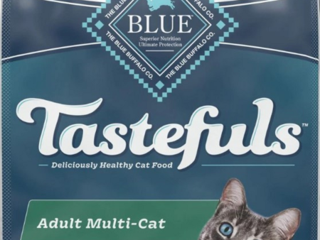 Blue Buffalo Tastefuls Adult Multi-Cat Chicken & Turkey Recipe Dry Food Discount