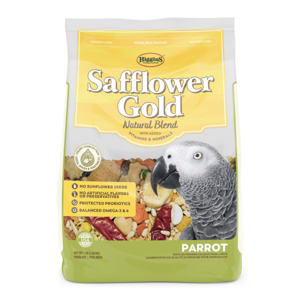 Higgins Safflower Gold Parrot Food For Cheap