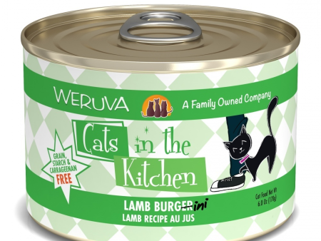 Weruva Cats in the Kitchen Lamb Burgerini Canned Cat Food Supply