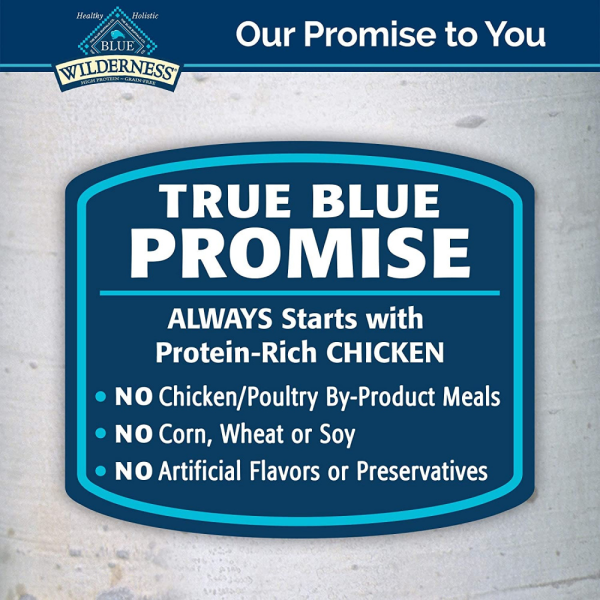 Blue Buffalo Wilderness High-Protein Grain-Free Adult Chicken Recipe Canned Cat Food Supply