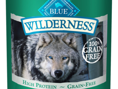 Blue Buffalo Wilderness High-Protein Grain-Free Duck & Chicken Grill Adult Canned Dog Food For Discount