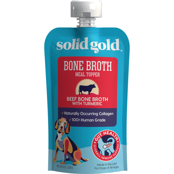 Solid Gold Bone Broth Beef for Dogs Supply