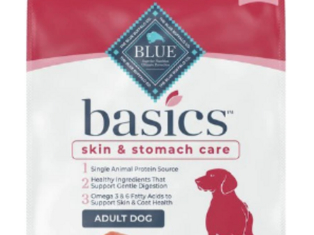 Blue Buffalo Basics Adult Skin & Stomach Care Grain-Free Salmon & Potato Recipe Dry Dog Food Discount