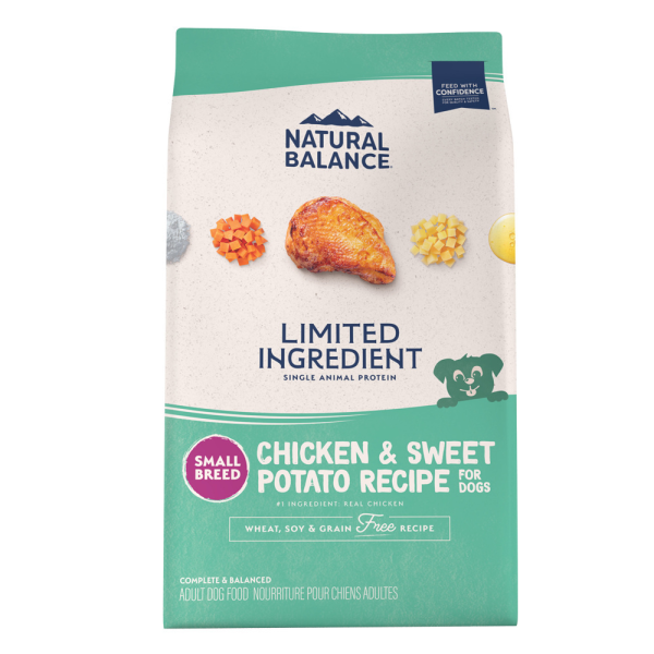 Natural Balance Limited Ingredient Grain Free Chicken & Sweet Potato Small Breed Recipe Dry Dog Food For Cheap