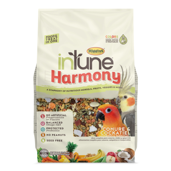 Higgins inTune Harmony Conure & Cockatiel Food Online Hot Sale