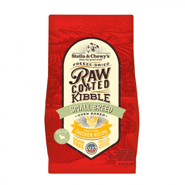 Stella & Chewy s Raw Coated Kibble Cage Free Chicken Recipe Small Breed Dry Dog Food Fashion