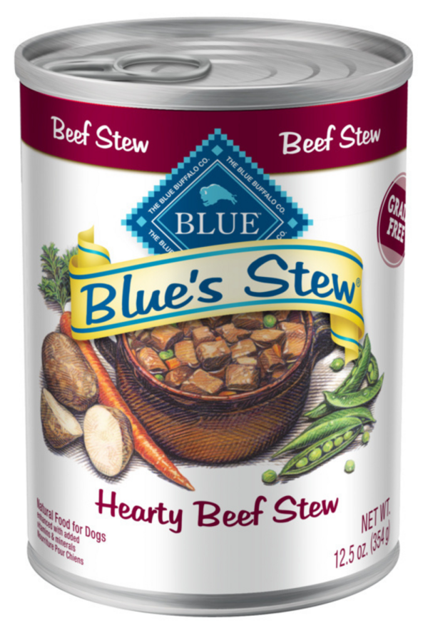 Blue Buffalo Blue s Stew Hearty Beef Stew Canned Dog Food Supply