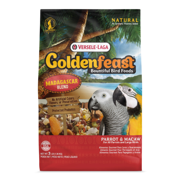 Higgins Versele-Laga Goldenfeast Madagascar Blend for Parrots & Macaws For Discount