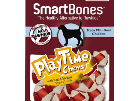 SmartBones PlayTime Chews Chicken Dog Treat Fashion