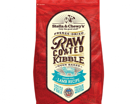 Stella & Chewy s Raw Coated Kibble Grass Fed Lamb Recipe Dry Dog Food For Sale