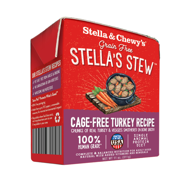 Stella & Chewy s Stella s Stew Cage Free Turkey Recipe Food Topper for Dogs Online Hot Sale