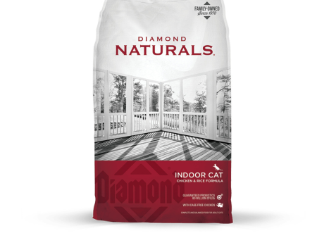 Diamond Naturals Chicken & Rice Indoor Cat Dry Food Hot on Sale