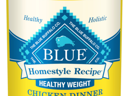 Blue Buffalo Homestyle Recipe Adult Healthy Weight Chicken Dinner with Garden Vegetables Canned Dog Food For Discount