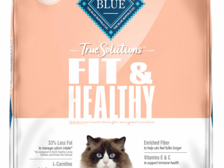 Blue Buffalo True Solutions Fit & Healthy Weight Control Formula Adult Dry Cat Food Online Hot Sale