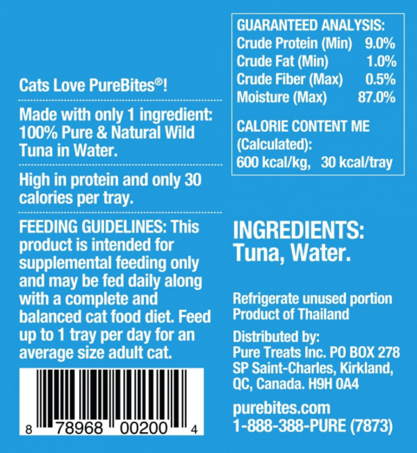 PureBites Mixer Wild Skipjack Tuna in Water Cat Food Topper Treat on Sale