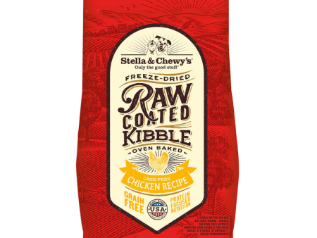 Stella & Chewy s Raw Coated Kibble Cage Free Chicken Recipe Dry Dog Food Fashion