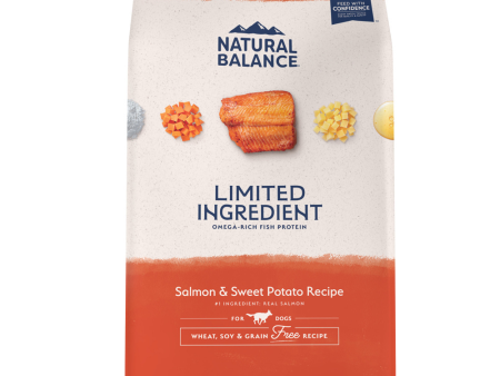 Natural Balance Limited Ingredient Grain Free Salmon & Sweet Potato Recipe Dry Dog Food Supply