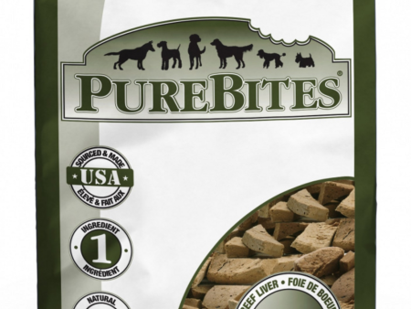 PureBites Beef Liver Freeze Dried Dog Treats Hot on Sale