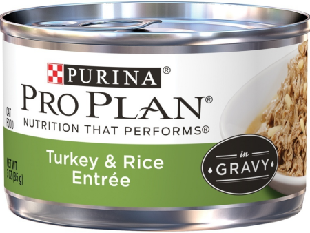 Purina Pro Plan Savor Adult Turkey & Rice Entree Canned Cat Food Fashion