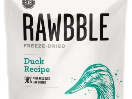 Bixbi Rawbble Freeze Dried Grain Free Duck Recipe for Dogs Online