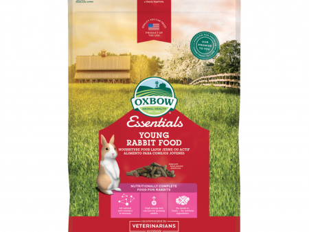 Oxbow Animal Health Essentials Young Rabbit Food All Natural Rabbit Pellets Supply