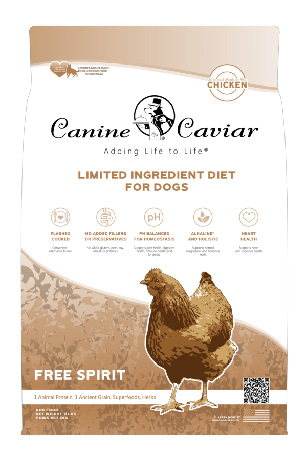 Canine Caviar Free Spirit Holistic Alkaline Entree Dry Dog Food Online