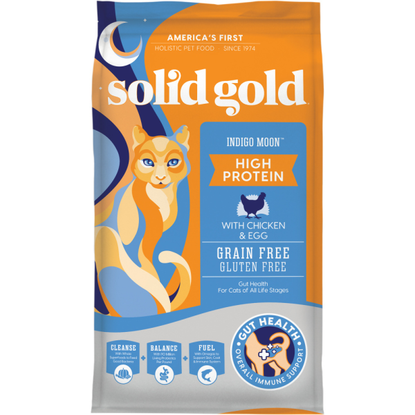 Solid Gold Indigo Moon with Chicken & Eggs Dry Cat Food Fashion