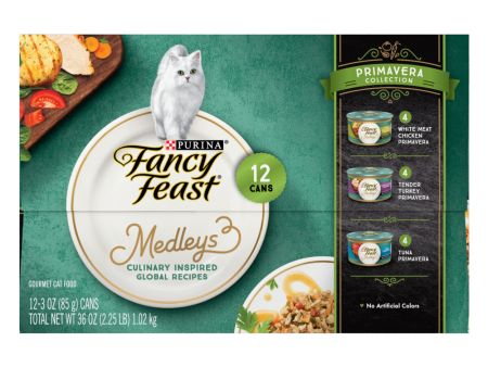 Fancy Feast Elegant Medleys Primavera Collection Canned Cat Food Supply