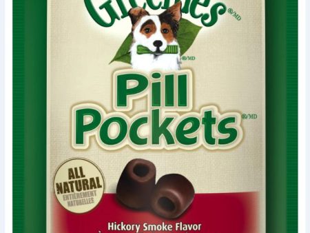 Greenies Pill Pockets Canine Hickory Smoke Flavor Dog Treats For Cheap