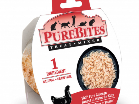 PureBites Mixers Chicken Breast in Water Cat Food Topper Treat Online