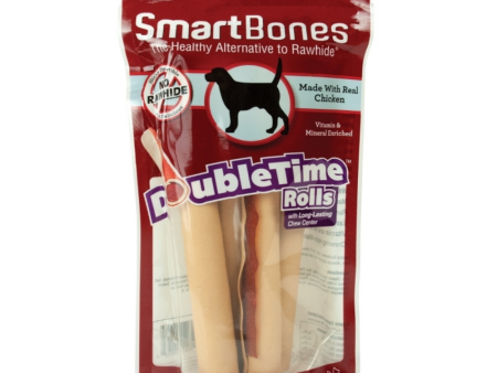 SmartBones DoubleTime Rolls Chicken Dog Treat For Discount