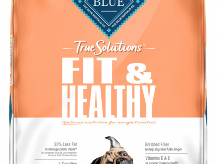 Blue Buffalo True Solutions Fit & Healthy Weight Control Formula Chicken Recipe Adult Dry Dog Food For Discount