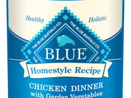 Blue Buffalo Homestyle Recipe Adult Chicken Dinner with Garden Vegetables Canned Dog Food Discount