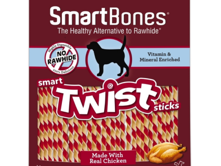 SmartBones Twists Chicken Dog Treat Discount