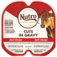 Nutro Perfect Portions Grain Free Cuts In Gravy Real Beef Recipe Wet Cat Food Trays Cheap