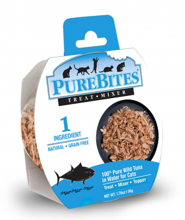 PureBites Mixer Wild Skipjack Tuna in Water Cat Food Topper Treat on Sale