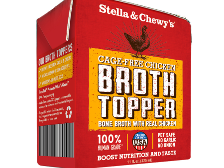 Stella & Chewy s Cage Free Chicken Broth Food Topper for Dogs For Discount