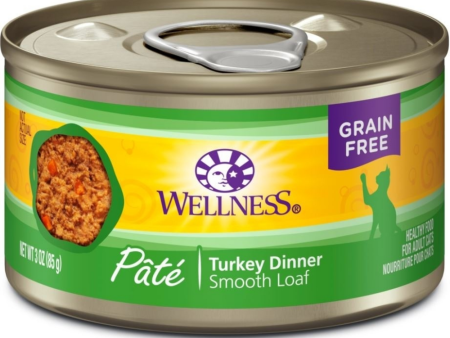 Wellness Complete Health Natural Grain Free Turkey Pate Wet Canned Cat Food Online