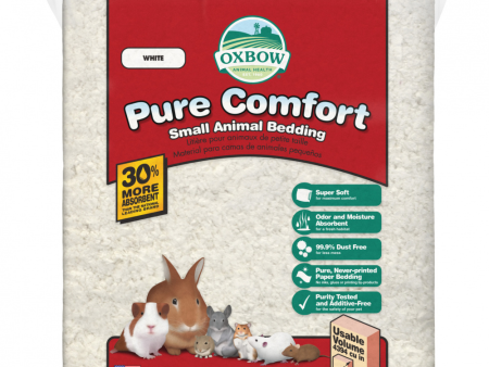 Oxbow Animal Health Pure Comfort White Bedding Online now