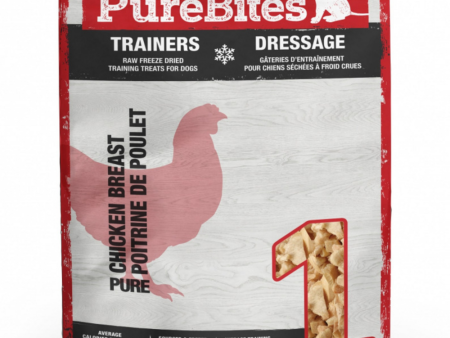 PureBites Mini PureBites Trainers RAW Freeze Dried Chicken Breast Dog Treats Fashion